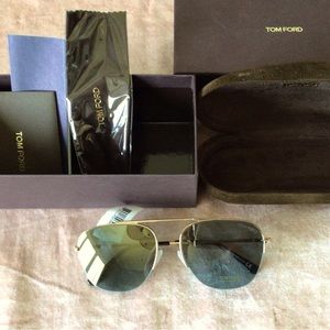 NWT Tom Ford Aviator Sunglasses